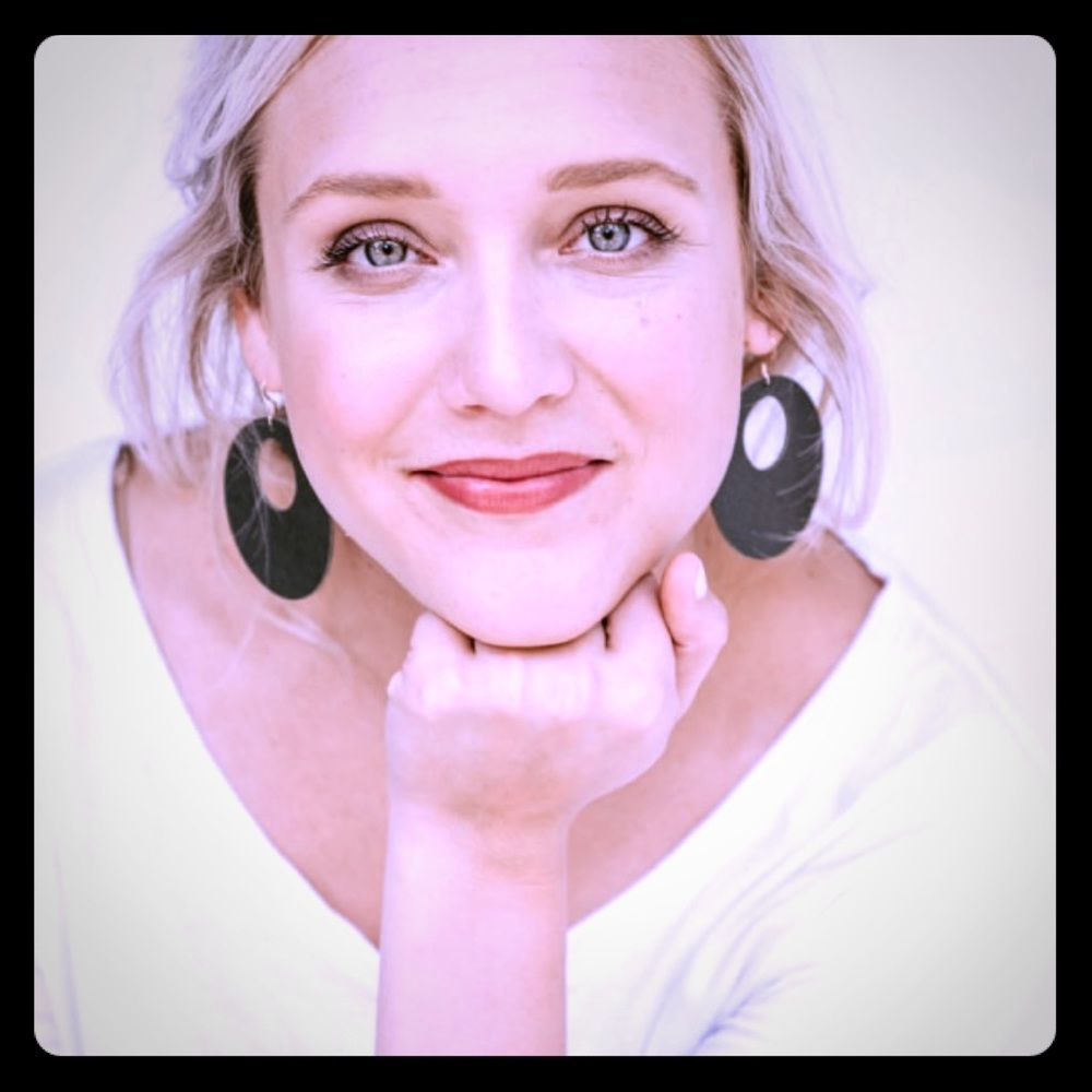 Green fatigue Nova Nickel and Suede Earrings